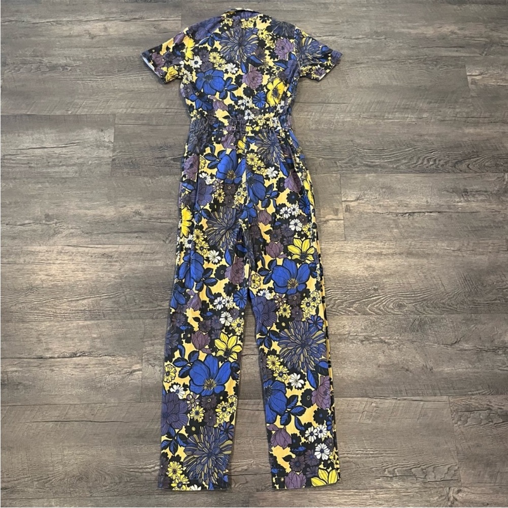 MOTHER The Zippy Ankle Jumpsuit in Oopsie Daisy - Picture 6 of 11